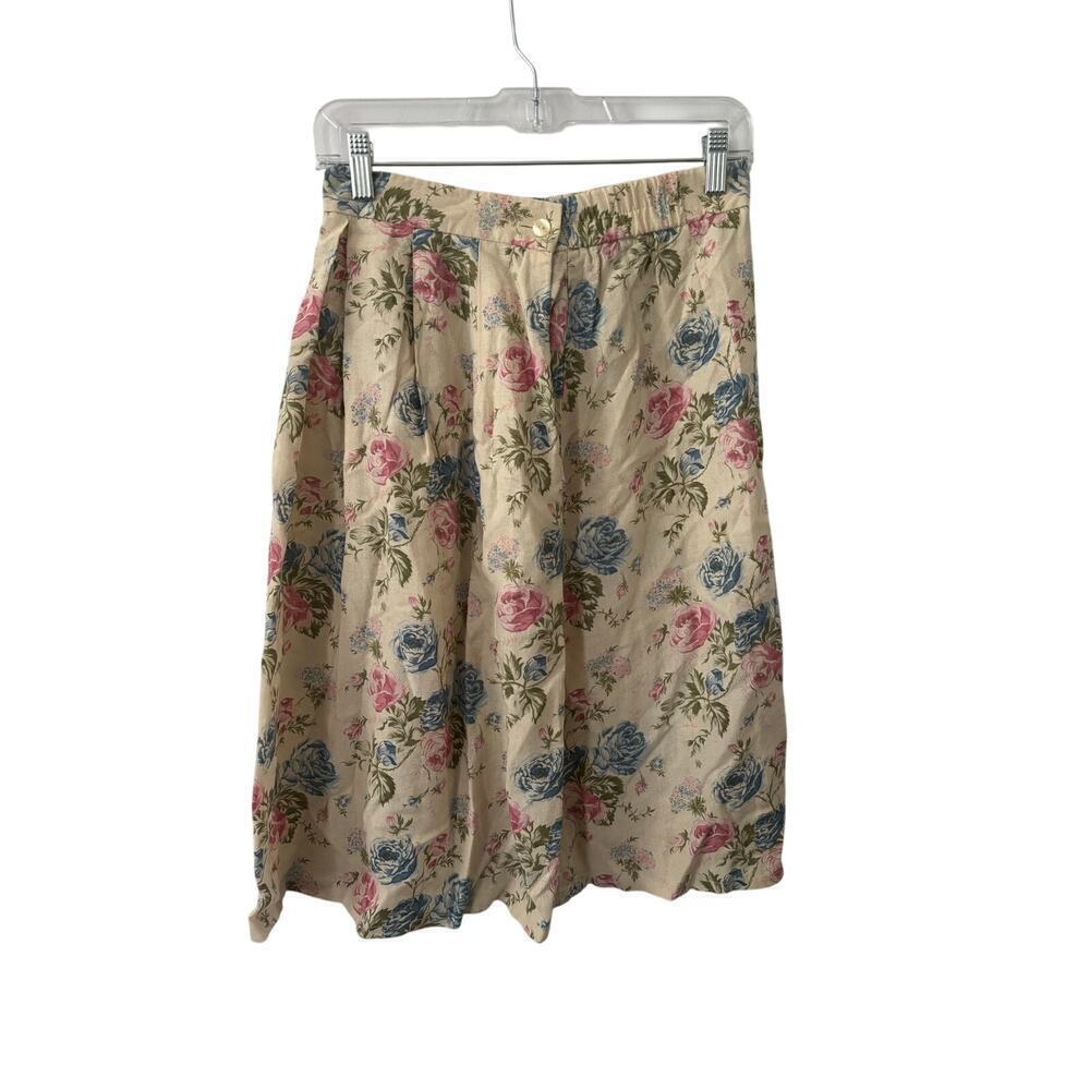 Vintage Portraits by Northern Isles Linen Floral Skirt